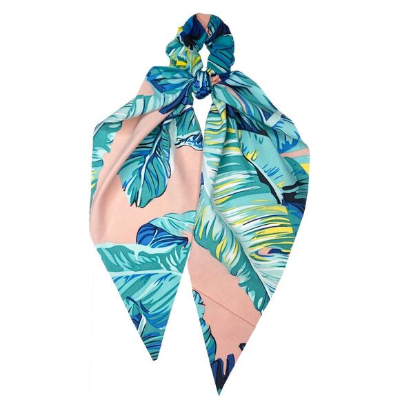Headbands of Hope - Cabo Wabo Darling Scrunchie Tropical Print - NEW - Picture 3 of 5